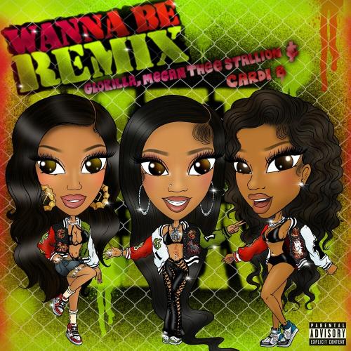 GloRilla feat. Megan Thee Stallion x Cardi B - Wanna Be (Remix)
